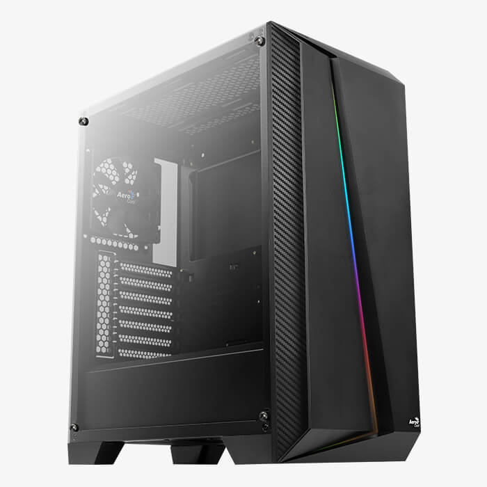 Cylon Pro Tempered Glass RGB MID TOWER CASE