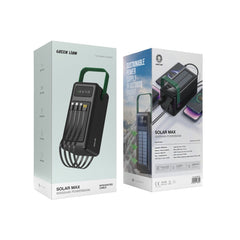 Green Lion Solar Max 80000mAh PowerBank - Black