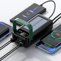 Green Lion Solar Max 80000mAh PowerBank - Black