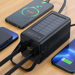 Green Lion Solar X 60000mAh Power Bank PD 20W - Black