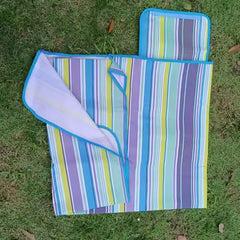 Extra Large Foldable Picnic Blanket 190 × 190 CM – Water-Resistant Oxford Fabric Outdoor Beach & Camping Mat with Carry Handle