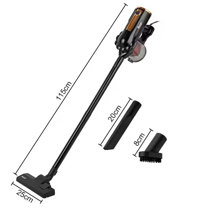 RAF Electric 3-in-1 Handheld Vacuum Cleaner with High Power & Cyclone Filter - 600W