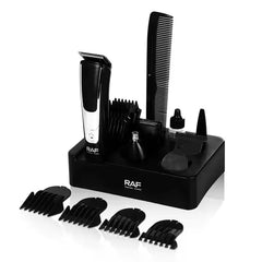 RAF 14-in-1 Rechargeable Men’s Grooming Kit with Stainless Steel Blades & 6000 RPM Motor