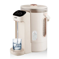 RAF Multifunctional Electric Kettle & Fast Heating Glass Water Dispenser with Keep Warm, Baby Formula Mode, Temperature Display, Touch Control & Borosilicate Glass Pot - 3L Capacity & 800W Power