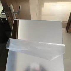 ملصق مرآة حائط مستطيلة من الأكريليك - 60 × 40 سم