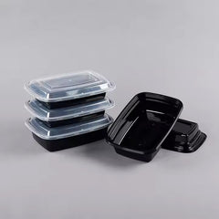 Microwave Safe Plastic Food Storage Container with Lid – 22 x 15 x 5 cm