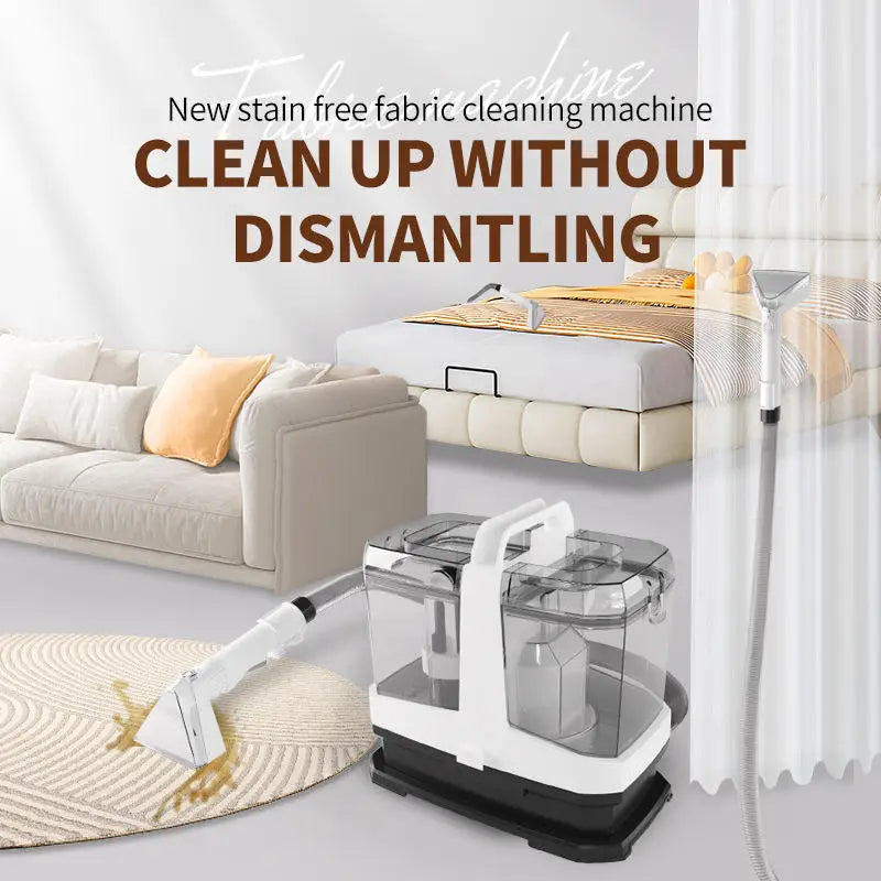 600W All-in-One Spray-Brush-Suction Carpet & Upholstery Spot Cleaner with 1500ml Clean Water Tank & 1600ml Dirty Water Tank, 16kPa Vacuum Power, IPX4 Waterproof System for Home, Sofa, Mattress, Car Interior & Pet Stain Removal