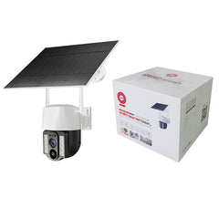 Smart 4G HD Solar Outdoor Waterproof Camera with Security Light, Motion Tracking, Night Vision and Weatherproof Design