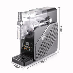 RAF R.78007 2L 200W 8-in-1 Automatic Slush Maker & Frozen Drink Machine with Digital Touchscreen, No-Ice Quick Freezing & Automatic Cleaning