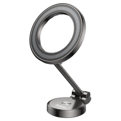HOCO H51 Advantage Metal Ring Magnetic Car Holder Center Console
