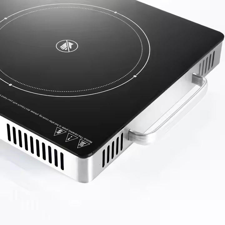 طباخ الأشعة تحت الحمراء RAF بقوة نيران كبيرة وشاشة LED رقمية وطهي متعدد الوظائف - 3500 واط