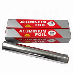 200 Meter Aluminum Foil Roll with 45cm Width for Multi Purpose Usage & Food Storage