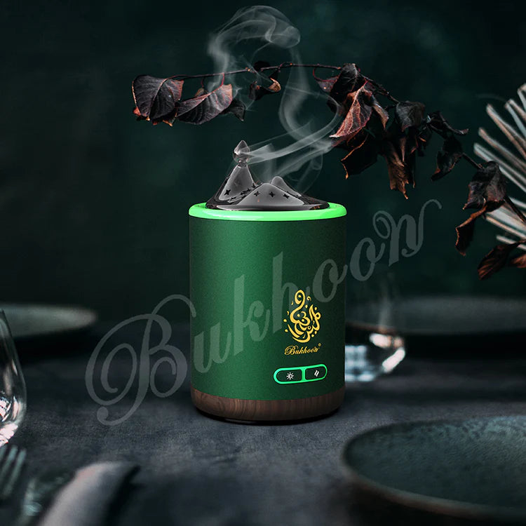 Exquisite Mountain Bukhoor Burner & Incense Diffuser | USB Rechargeable & Portable