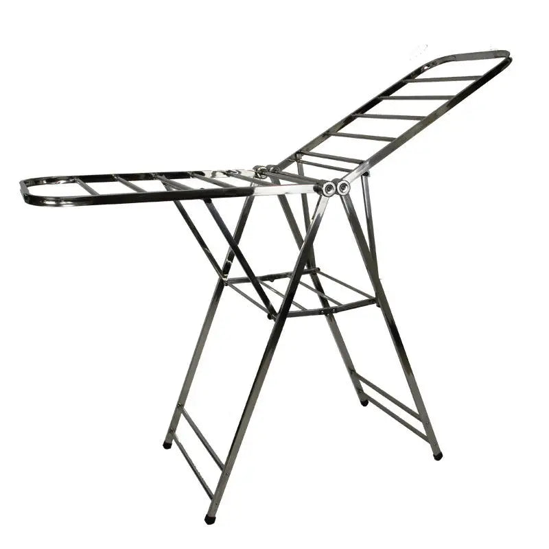 Heavy Duty Foldable Stainless Steel Clothes Drying Rack - 2 Layers - 180 x 110 x 54 CM
