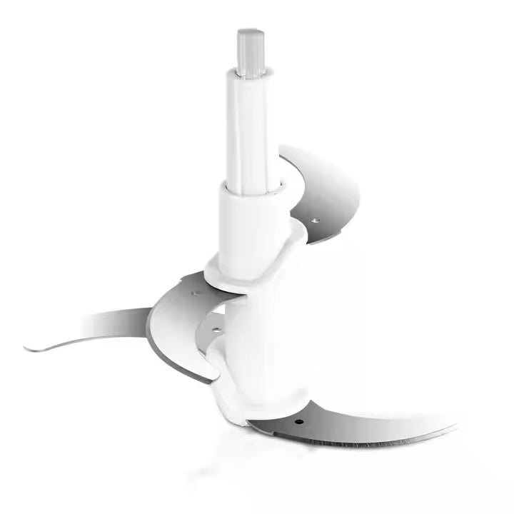 RAF High-Power Electric Food Processor with 1000W Motor, 4 Sharp Blades, Stainless Steel Build - 10 Litres Capacity