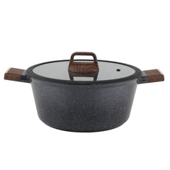 OSFE Marble Cookware Set 12 pcs - Black