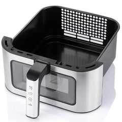 RAF 2800W Dual Basket 6L+6L Smart Air Fryer with 360° Hot Air Circulation, Multipurpose Functions and Digital Touch Control System