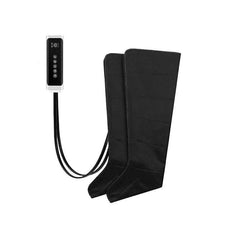 Full Leg & Foot Air Compression Massager 24W with 6-Zone Airbag System, 360° Massage, 3 Massage Modes, 3 Adjustable Intensity Levels, Digital Touch Controller, Foot Calf & Thigh Massage, Adjustable Wraps & Auto Shut-Off