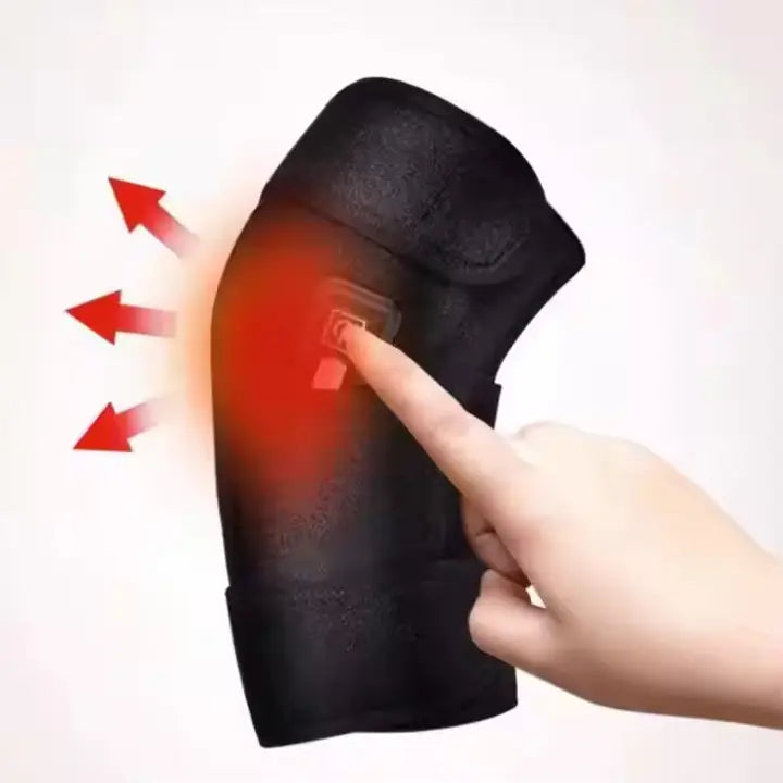Adjustable Knee Heating Pad with USB Power & Pain Relief