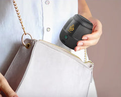 مبخرة عود كهربائية محمولة قابلة لإعادة الشحن مع مؤشر LED ومؤقت تلقائي لمدة دقيقتين وشحن USB، موزع عطر قوي للمنزل والسيارة والملابس