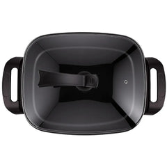 RAF 10L Multi-functional Electric Hot Pot with Non-Stick Coating with Steaming Rack & Adjustable Temperature Control - 1500W