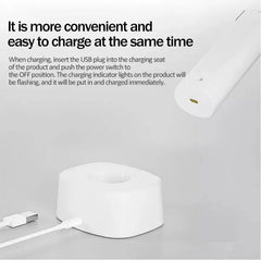Rechargeable Electric Mosquito Swatter & UV Mosquito Trap Light with 1200mAh Lithium Battery, USB Type-C Charging Base, 3-Layer Safety Mesh, Intelligent Power Display & Dual Working Modes