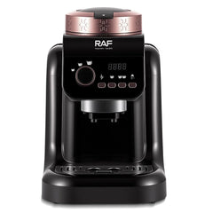 RAF R.192 Automatic Turkish Coffee Maker 1000ML 700W Smart LED Touch Control Dual Cup Coffee Machine with Slow Brew Milk Foam Function & Auto Cleaning for Home & Office