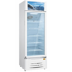 Midea Showcase Chiller 411 Liters 14.5 CFT, White - HS-411S