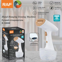 RAF High-Pressure Handheld Garment Steamer – 1600W with Capacity 320ml, Ceramic Plate & 1.8m Cord