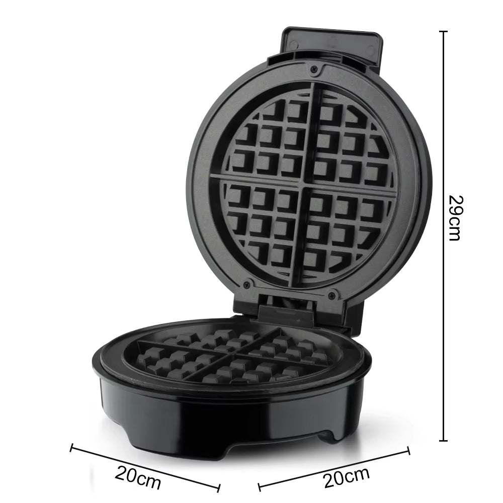 RAF High-Power Waffle Maker with Non-Stick Surface & Adjustable Temperature - 1200W