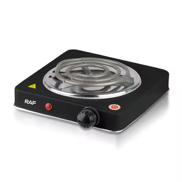 RAF Portable Electric Single Coil Hot Plate Stove - 1000W