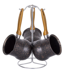 OSFE Granite Cookware Set 23 pcs - Black