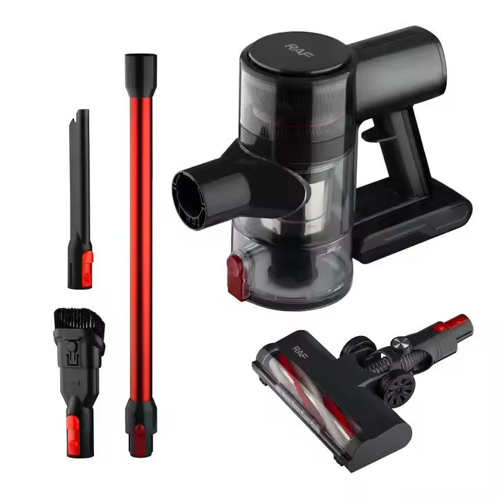 RAF 3-in-1 Multi-purpose Wireless Handheld Vacuum Cleaner with 700ml Dust Box - 2200mAh Battery - 120W