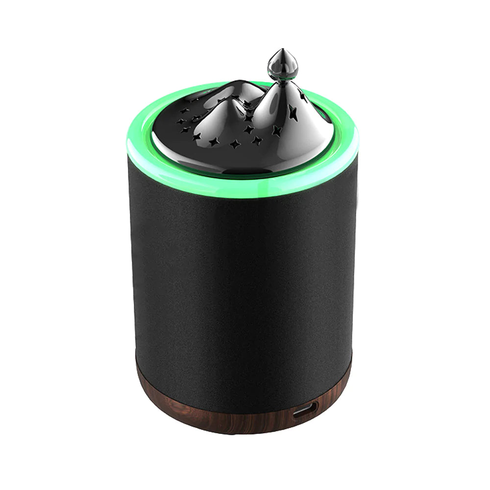 Exquisite Mountain Bukhoor Burner & Incense Diffuser | USB Rechargeable & Portable