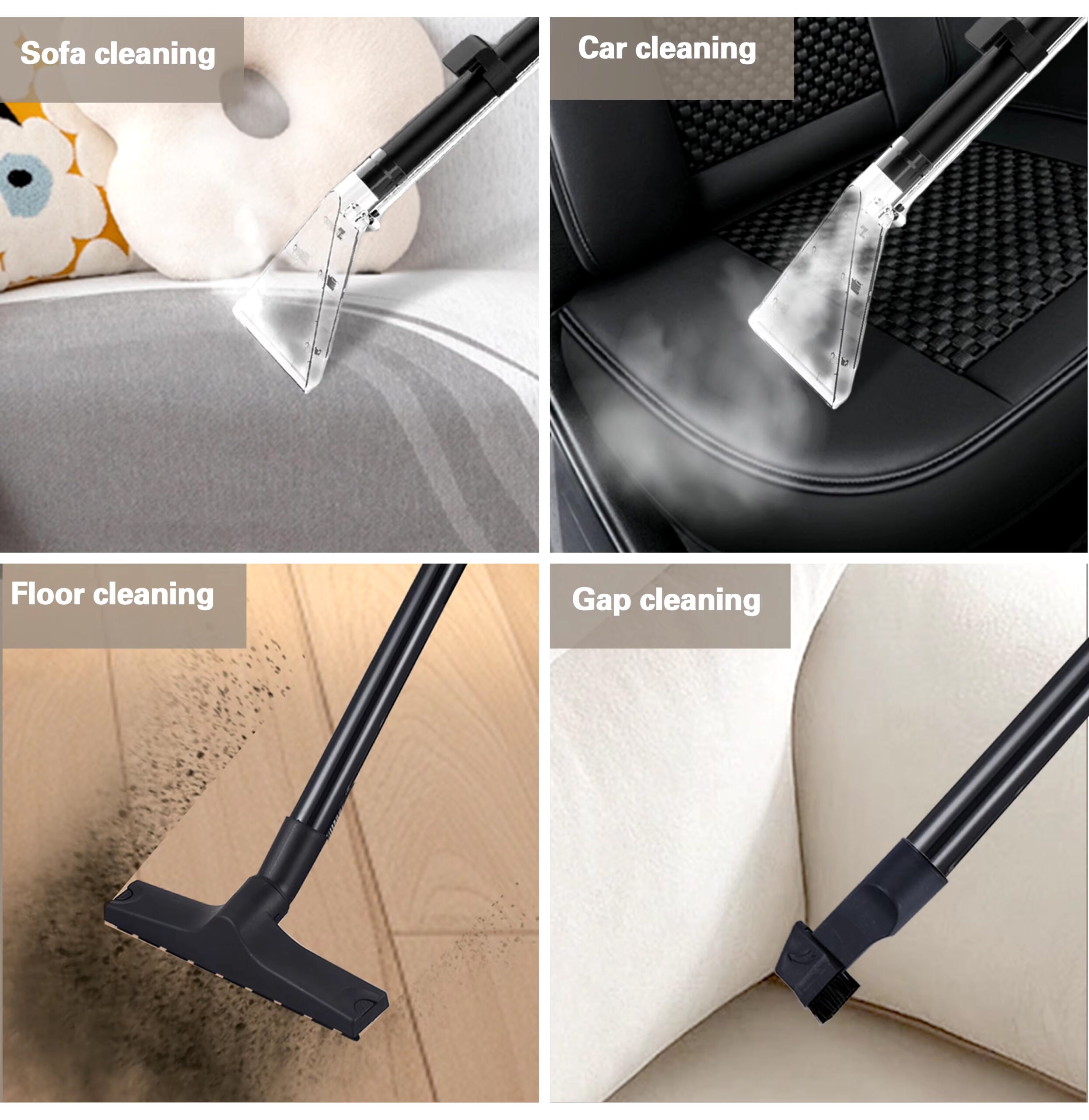 Puresweep 3-in-1 Wet & Dry Vacuum & Carpet Cleaner with Blower & Water Spraying for Floor, Carpet, Sofa & Car Upholstery Cleaning - 20L Capacity & 2800W