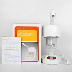 450W Steam Beauty Ion Vapour Facial Steamer with Ozone Function, Hot Steam, Adjustable Spray Nozzle, Low Water Alarm & Auto Shut-Off