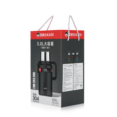 D.kadi Vacuum Bottle 2.5L - Blue