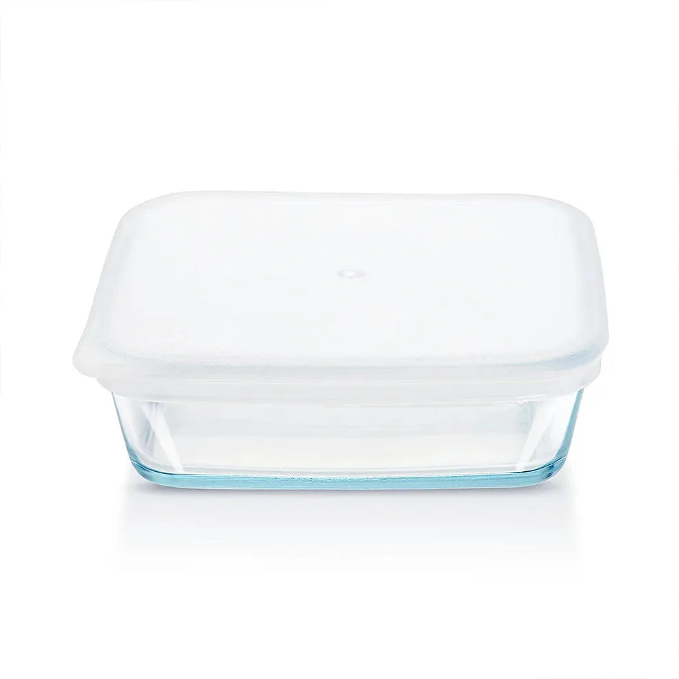Borosil Square Borosilicate Glass Baking Dish with Lid, Oven Microwave Freezer Safe Scratch Resistant Food Storage Bakeware