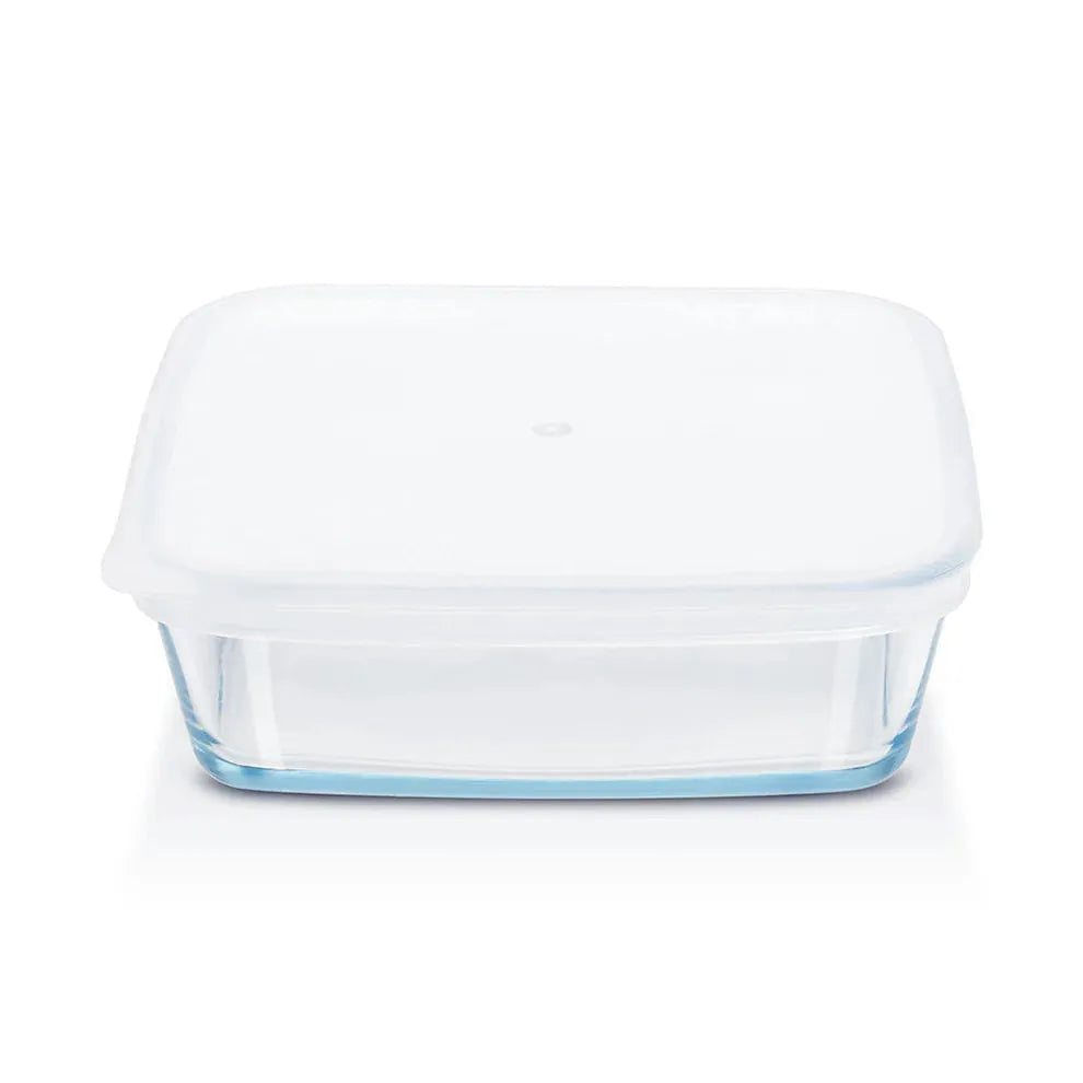 Borosil Square Borosilicate Glass Baking Dish with Lid, Oven Microwave Freezer Safe Scratch Resistant Food Storage Bakeware