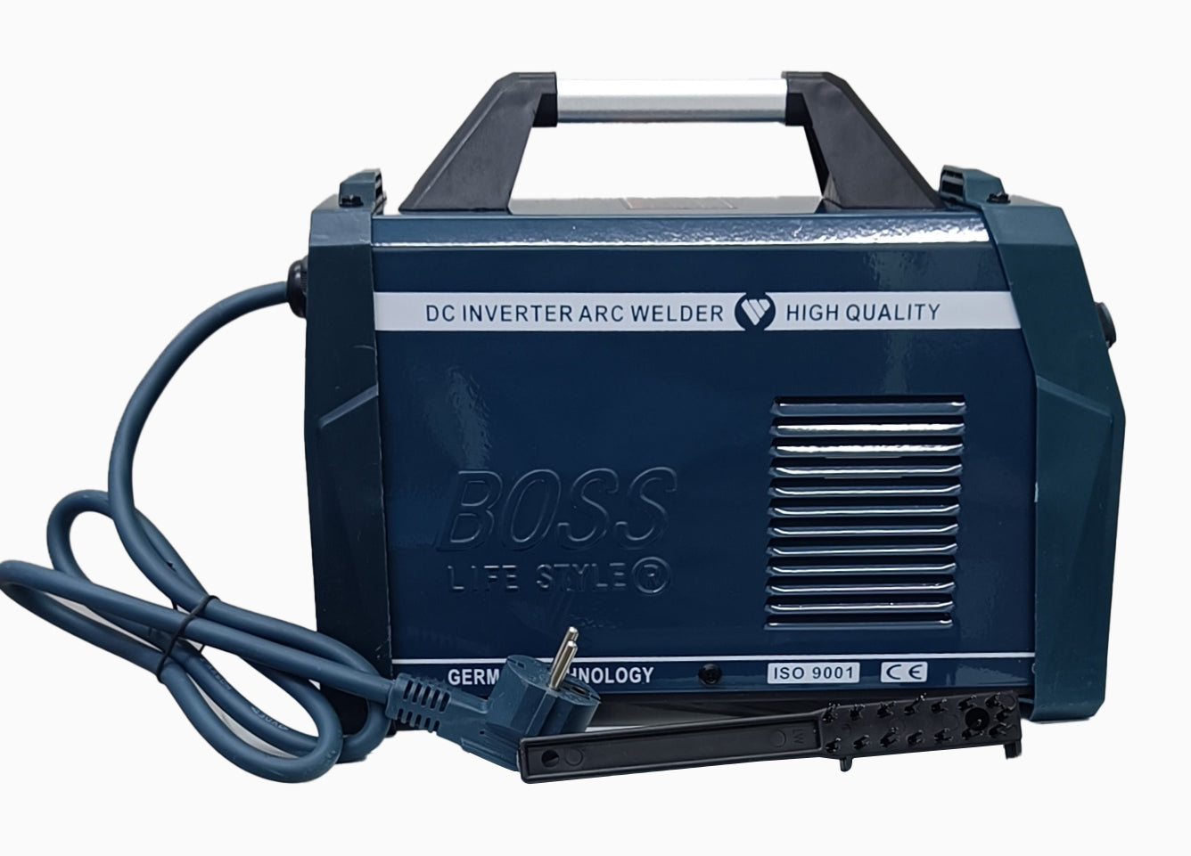 آلة لحام عاكس BOSS IGBT مزودة بشاشة رقمية وكفاءة عالية وحماية من الحرارة الزائدة - 220 فولت و400 أمبير