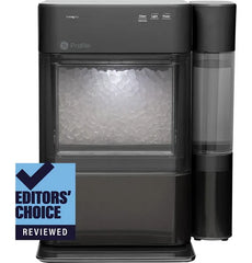 GE Ice Maker with Side Tank Black