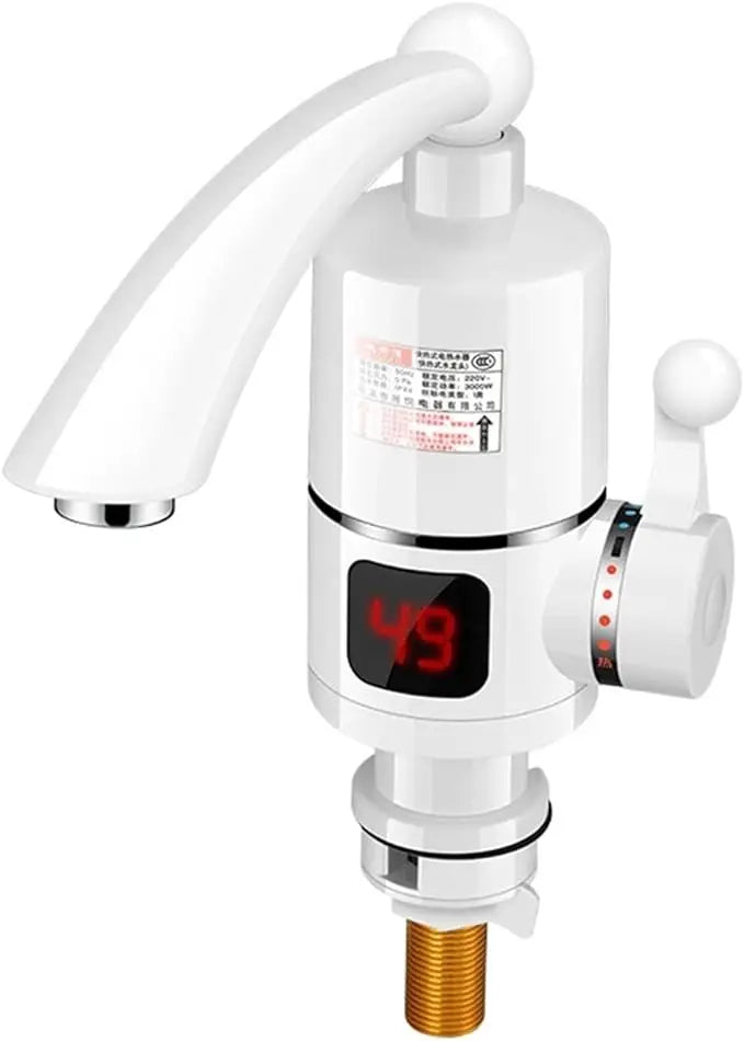 3000W Instant Electric Heating Water Faucet with LCD Temperature Display