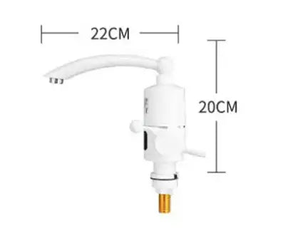 3000W Instant Electric Heating Water Faucet with LCD Temperature Display