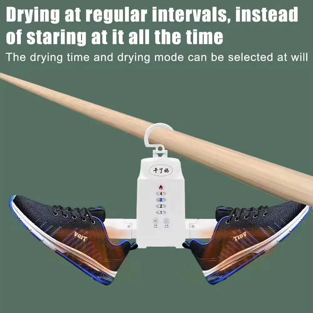 Smart Electric Foldable Portable Clothes & Shoes Dryer