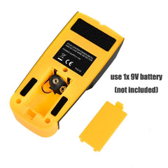 3-in-1 Digital Wall Stud Finder & Sensor Detector with LCD Display, Center & Edge Detection for Wood, Metal & Live AC Wires