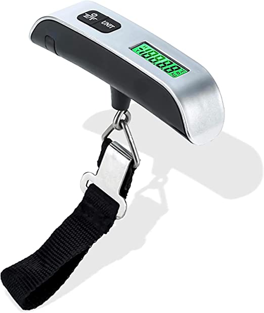 Portable Digital Luggage Weighing Scale with 110lb/50kg Capacity