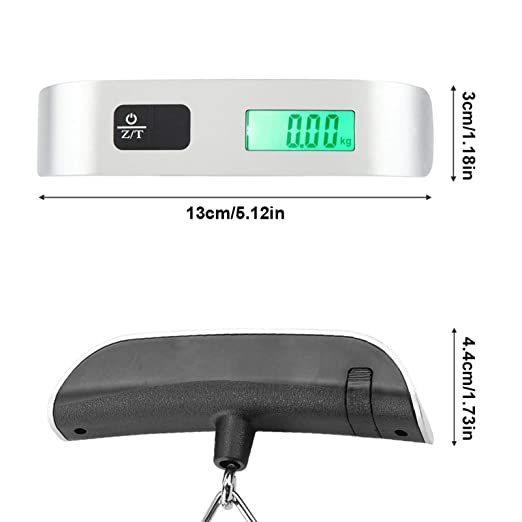 Portable Digital Luggage Weighing Scale with 110lb/50kg Capacity