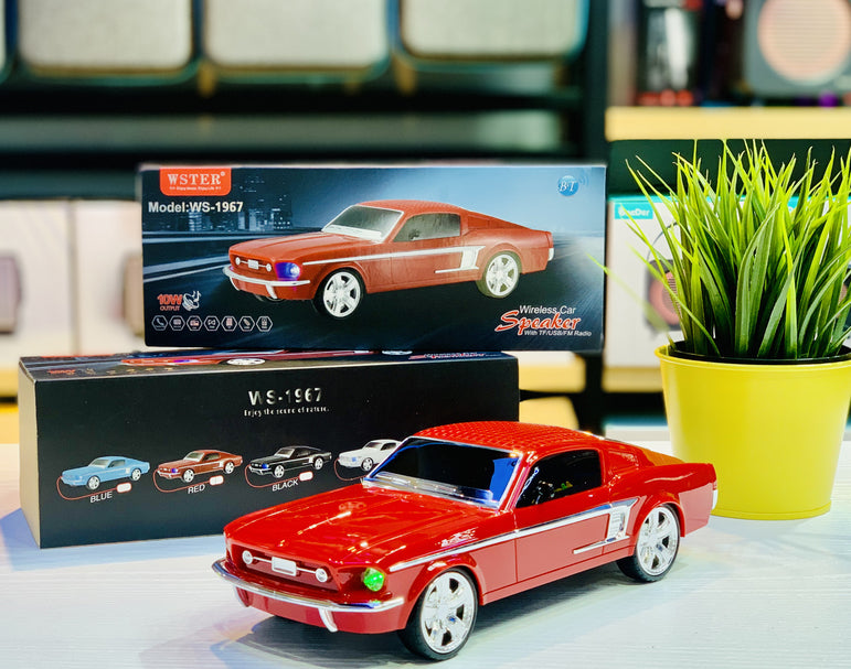 Cool Classic Muscle Car Bluetooth Speaker with LED Lights