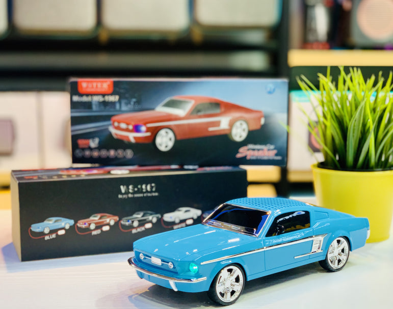 Cool Classic Muscle Car Bluetooth Speaker with LED Lights