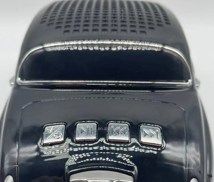 Retro Roadster Car Bluetooth Speaker with LED Lights